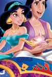 Aladdin, Jasmine et Abu