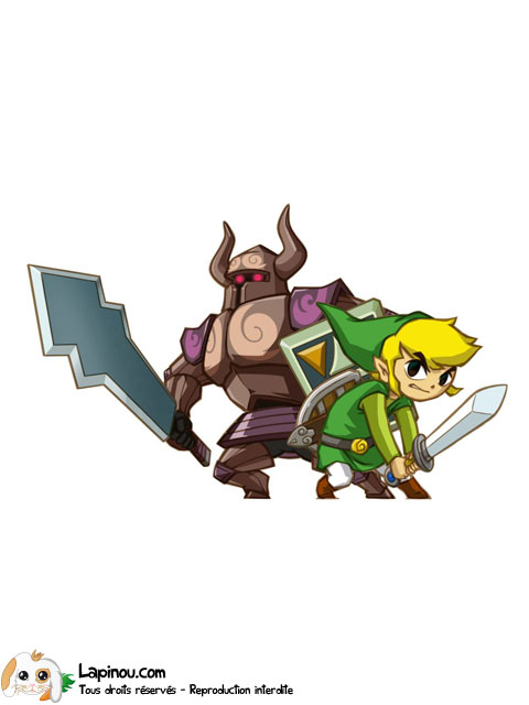 Link et le chevalier noir