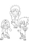 Le trio de ninjas
