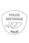 Badge des écoles de police