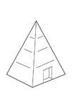 Maison pyramidale