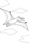 Ptérodactyle en vol