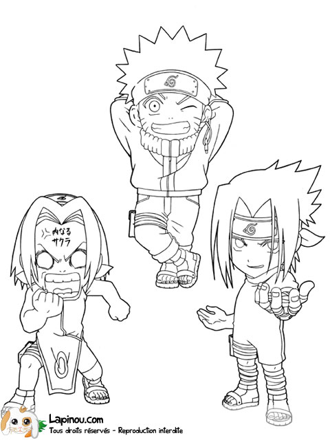 Le trio de ninjas