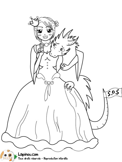 Princesse et son dragon