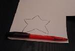 Etape 1 : Le dessin de l'étoile
