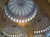 Intérieur de la mosquée bleue