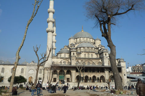 Vue d'ensemble de la Nouvelle mosquée