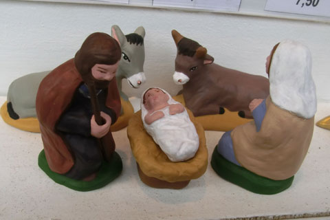 Nativité en santons