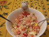 Salade de riz facile