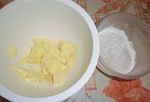 Etape 1 : Le beurre en morceaux
