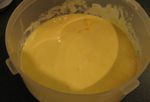Etape 3 : Crème et œufs