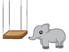 Un éléphant qui se balançait