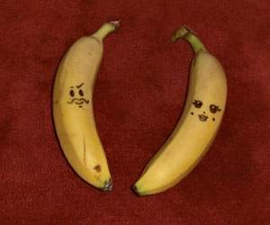 Monsieur et Madame banane