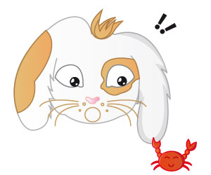 L'attaque d'un crabe